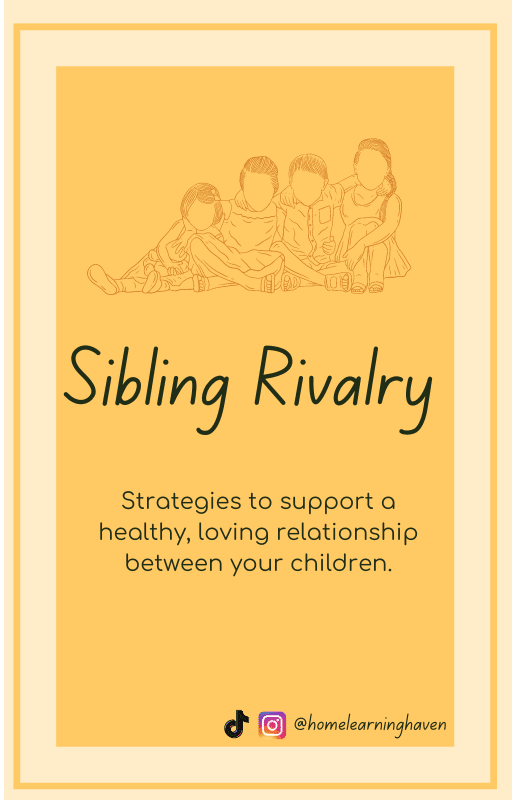 Sibling rivalry cover